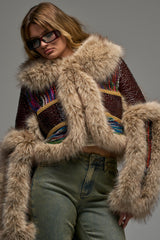 DRIFTER PATCHWORK FAUX FUR