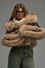 DRIFTER PATCHWORK FAUX FUR