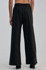 ASHLEY STUDDED WIDE LEG JOGGER