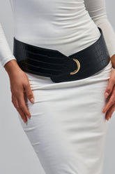 AT THE WAIST WIDE BELT