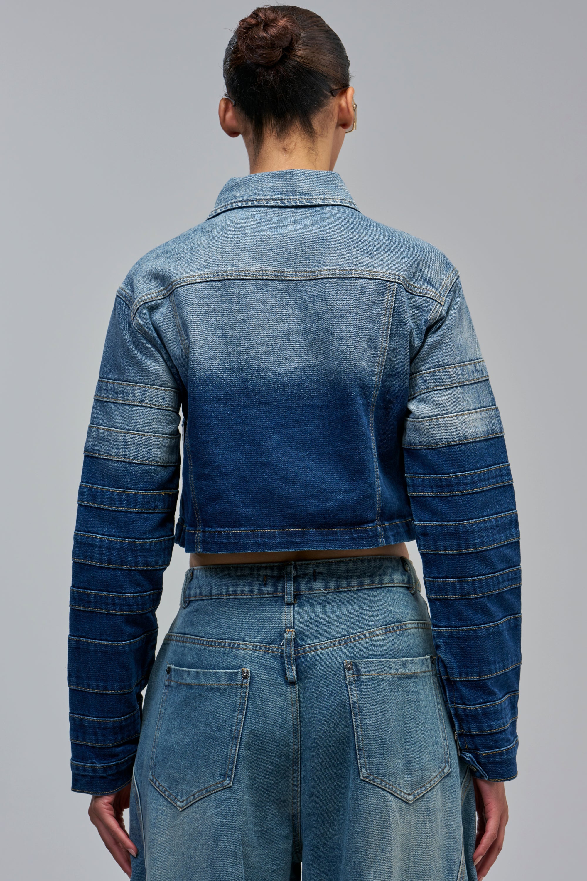 DON'T THINK ABOUT IT DENIM JACKET
