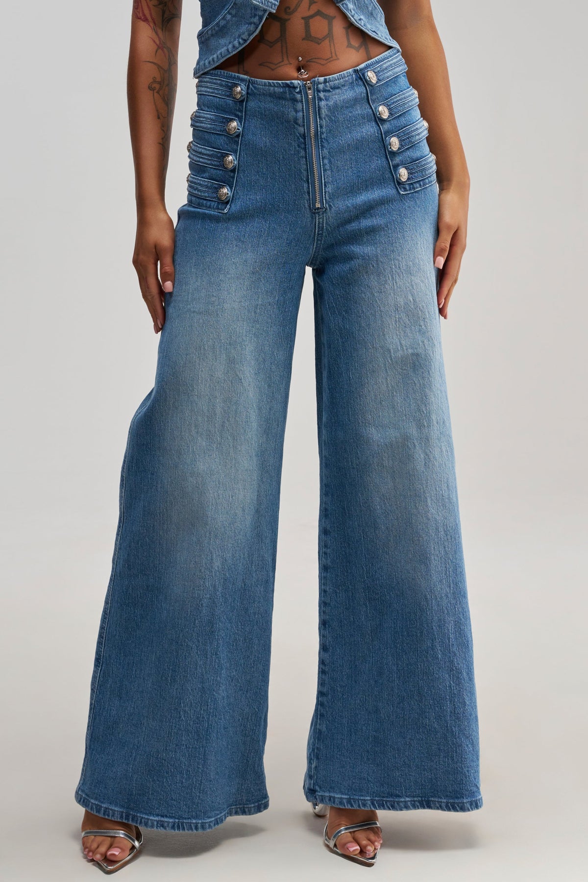ALIGNED MILITARY DENIM PANT