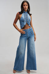 ALIGNED MILITARY DENIM PANT