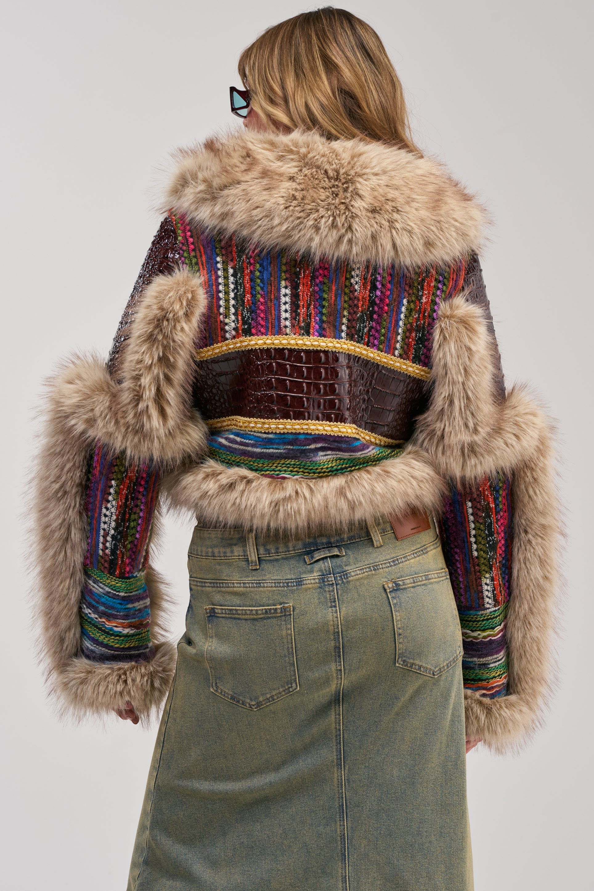 DRIFTER PATCHWORK FAUX FUR
