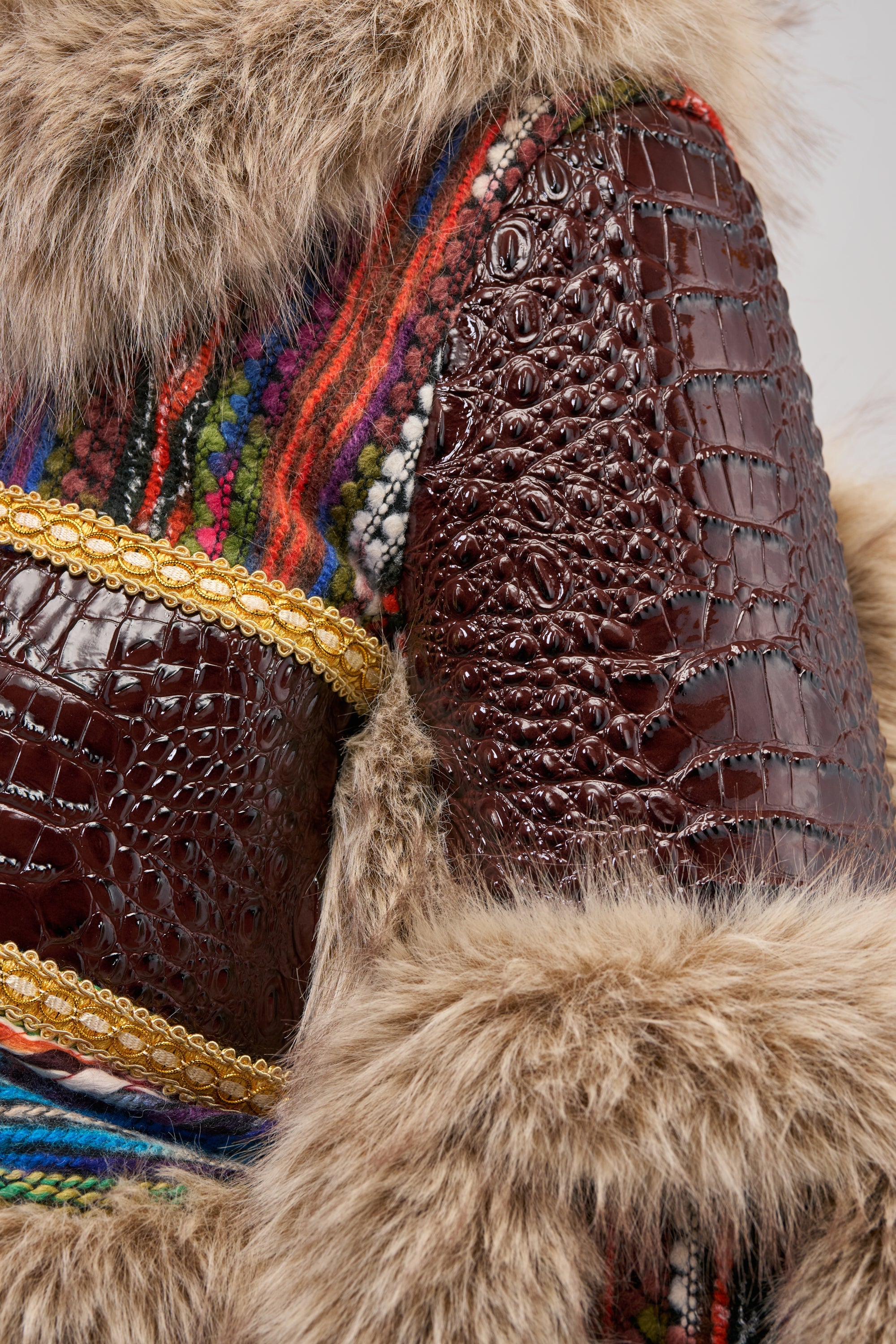 DRIFTER PATCHWORK FAUX FUR
