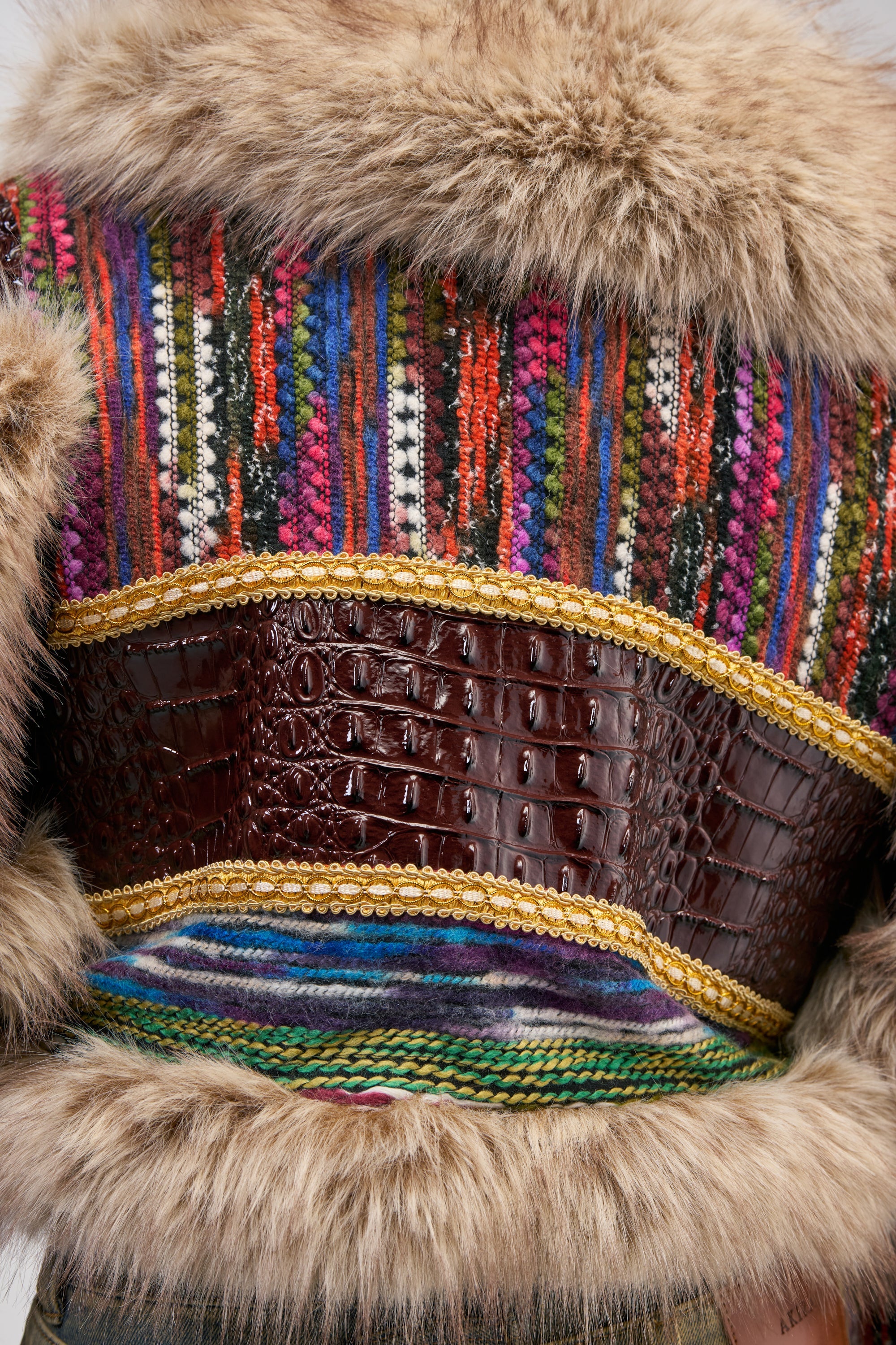 DRIFTER PATCHWORK FAUX FUR