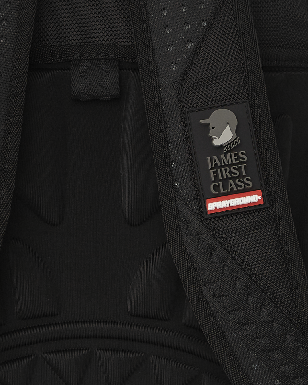 JAMES FIRST CLASS I GOT THESE STAMPS BACKPACK
