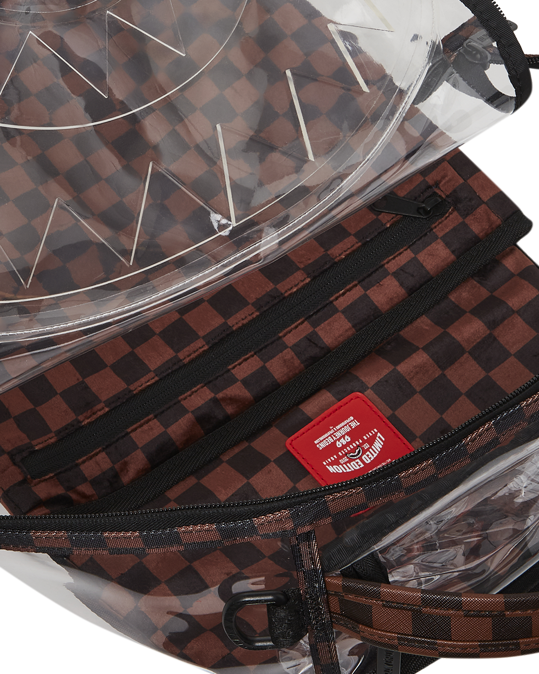 LOUD AND CLEAR - CLEAR DLX BACKPACK