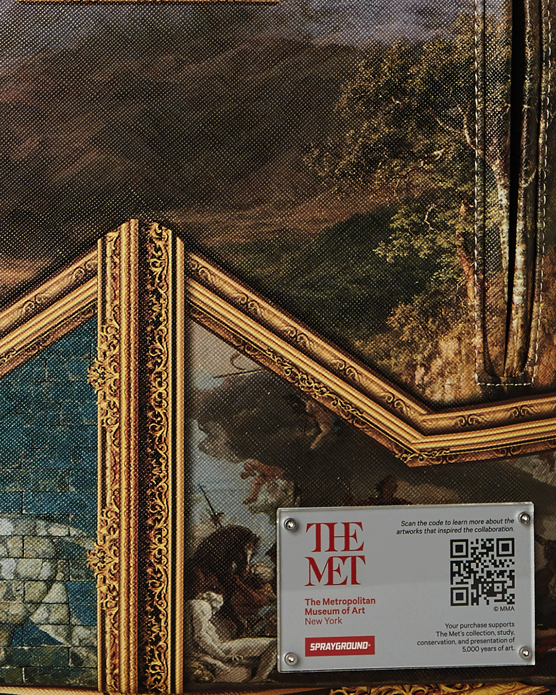 THE MET MASTERPIECES BACKPACK