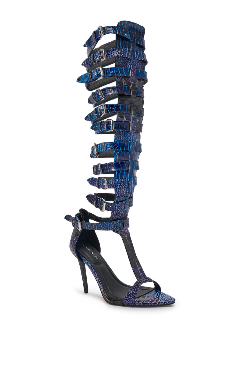 AZALEA WANG CHERLLI MULTI GLADIATOR CROC SANDAL