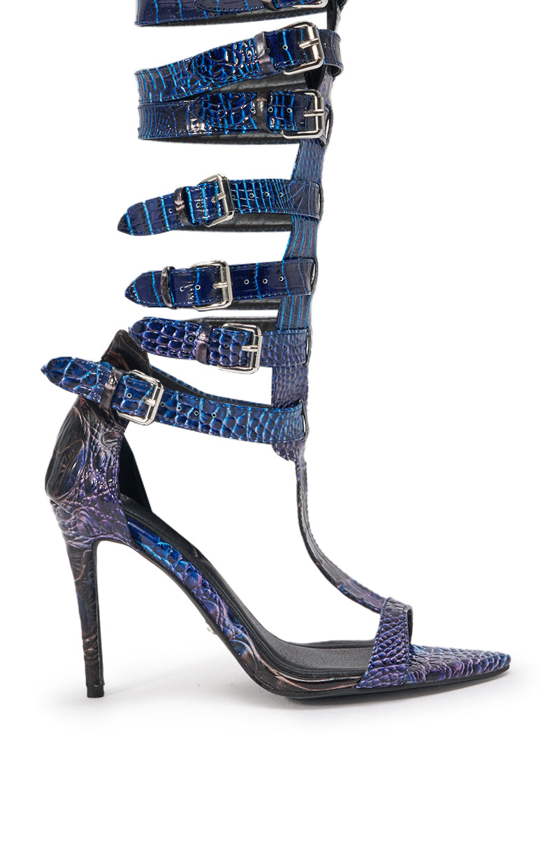 AZALEA WANG CHERLLI MULTI GLADIATOR CROC SANDAL