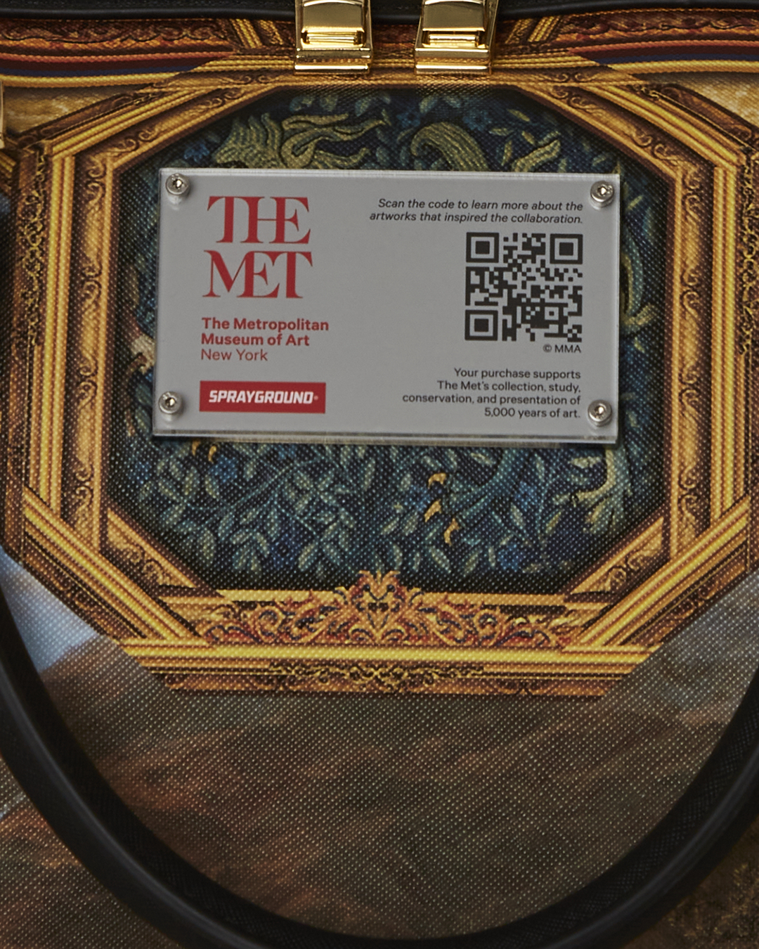 THE MET MASTERPIECES DUFFLE