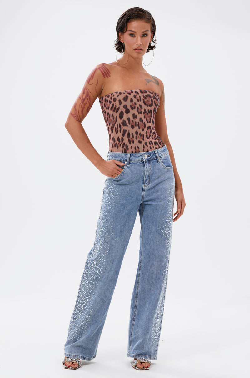 DREAMING OF YOU WIDE LEG DENIM
