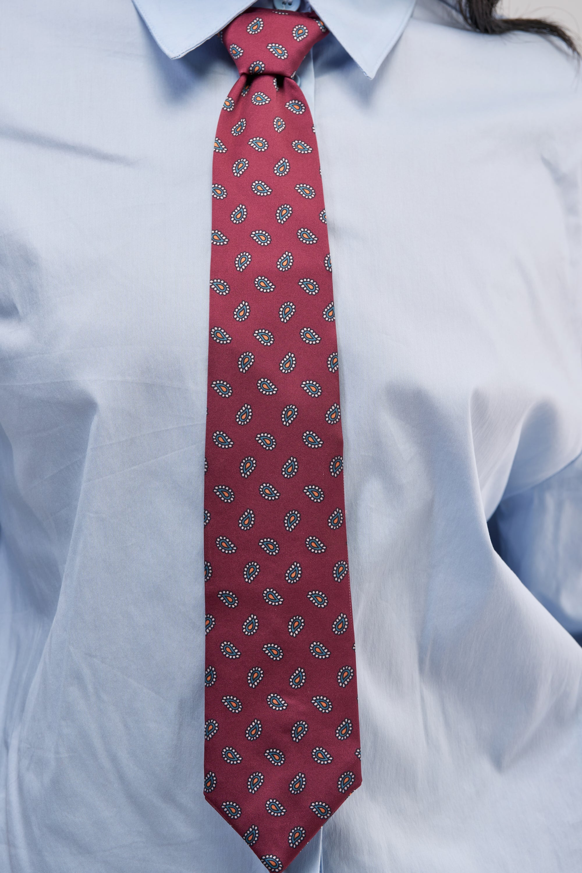 BUSINESS IN THE FRONT BUTTON DOWN