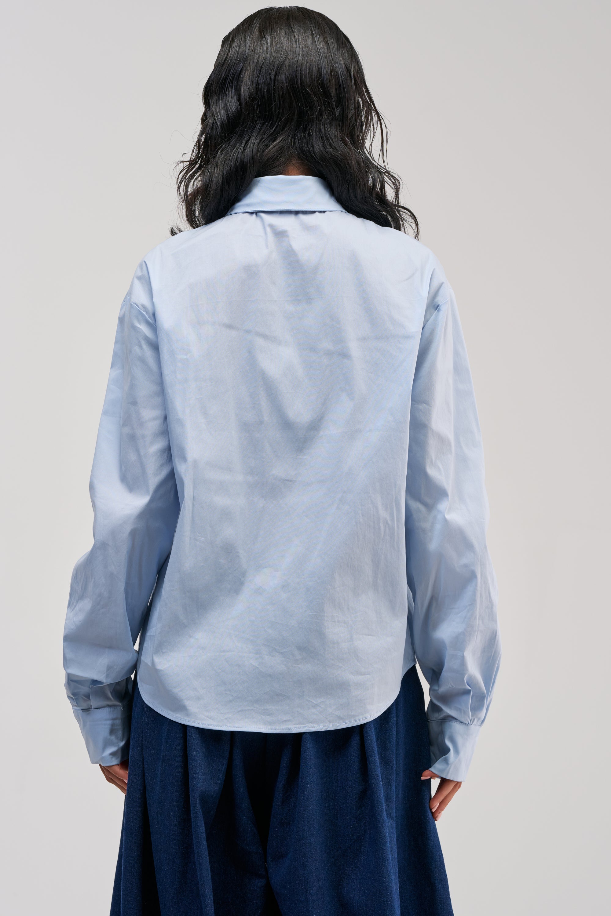BUSINESS IN THE FRONT BUTTON DOWN