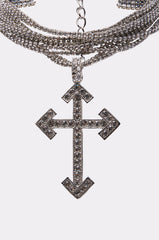 CROSS MY HEART CHOKER
