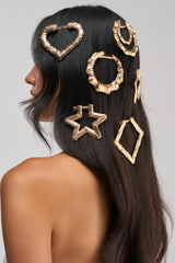 BOLD GLAMOUR HAIR CLIP SET