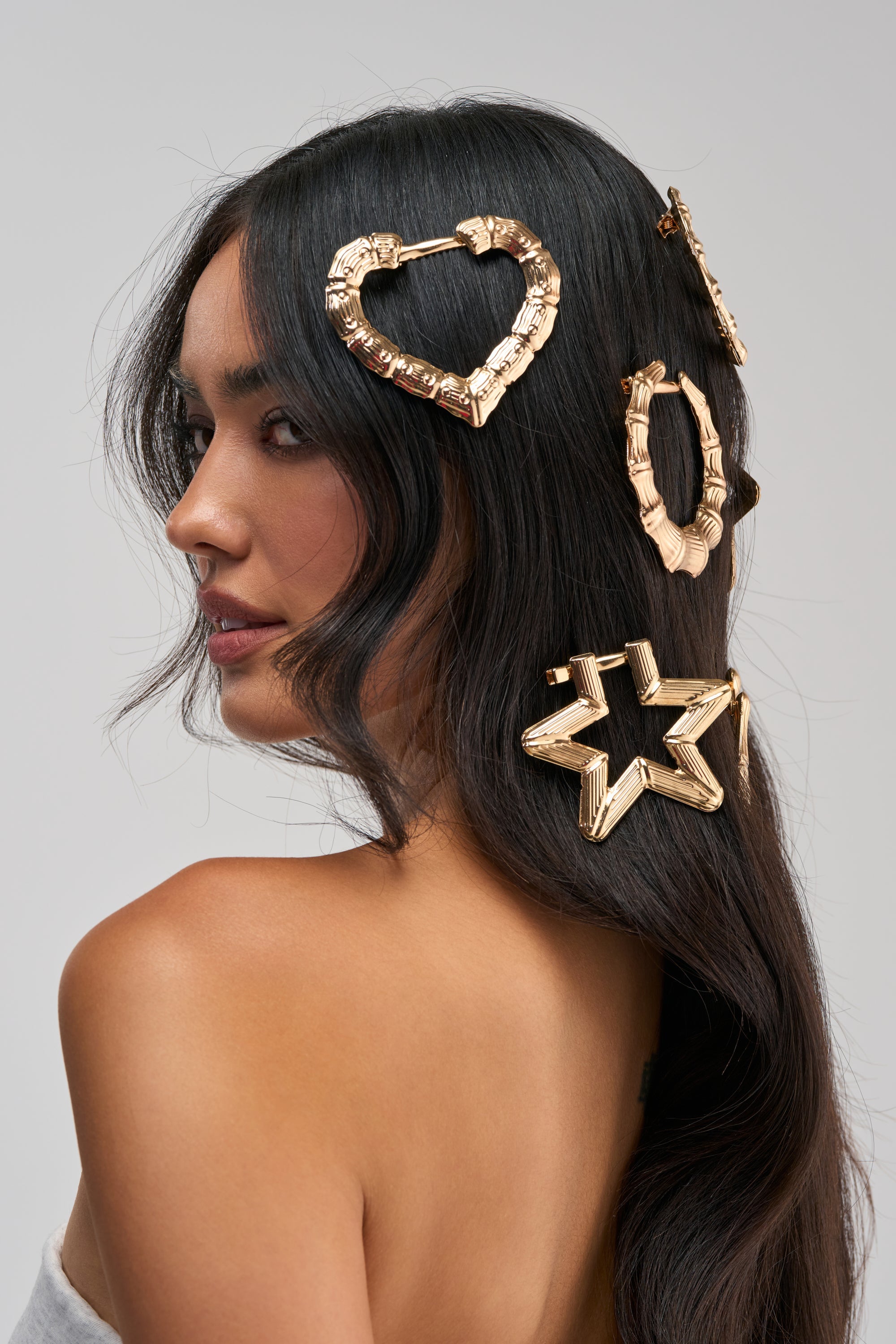 BOLD GLAMOUR HAIR CLIP SET