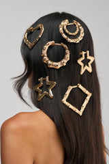 BOLD GLAMOUR HAIR CLIP SET