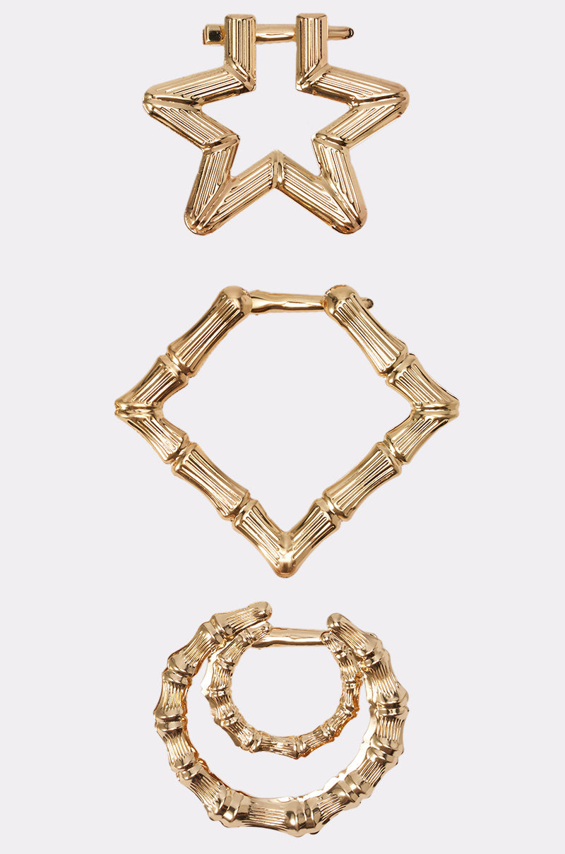BOLD GLAMOUR HAIR CLIP SET