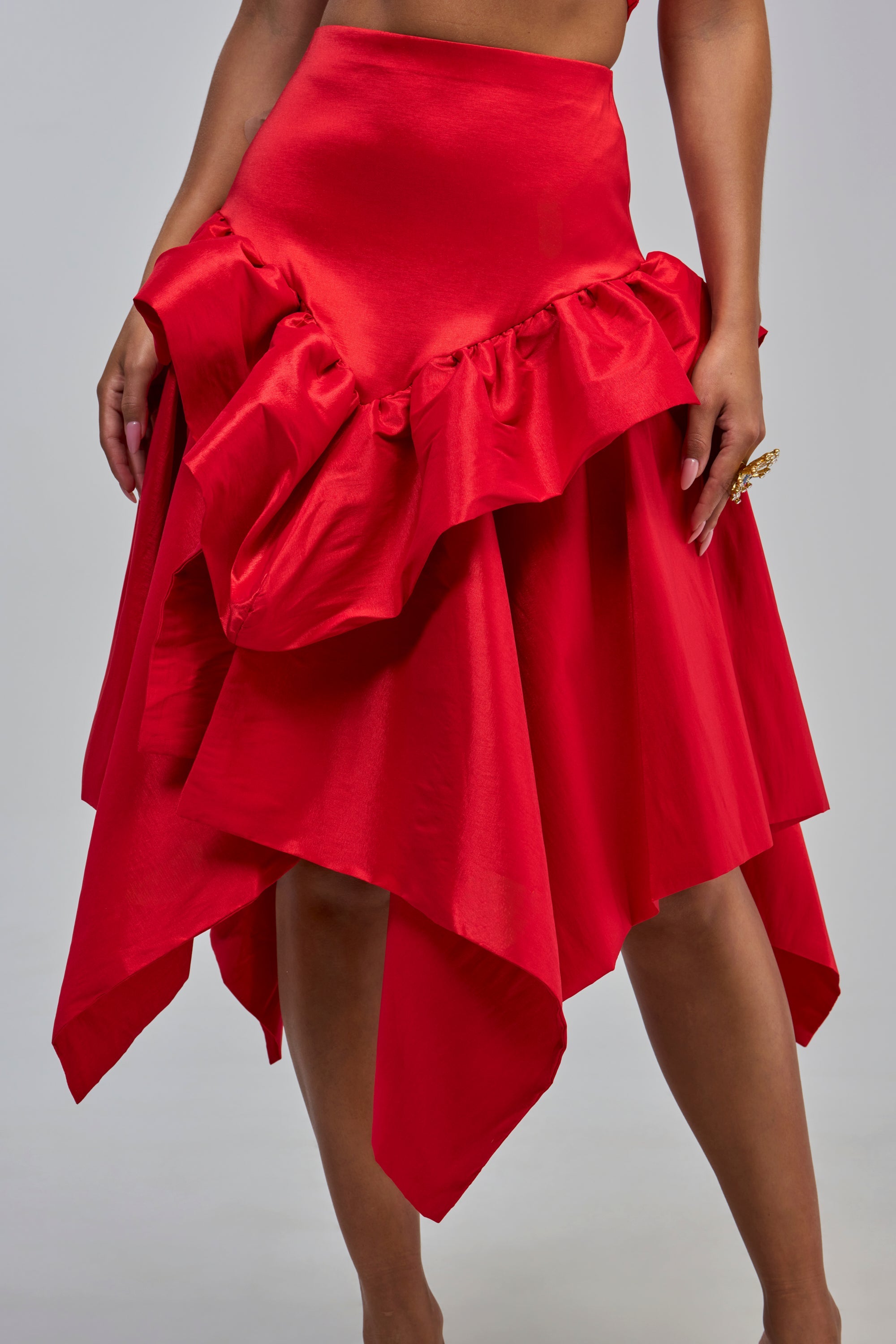 ALL ABOUT IT MIDI SKIRT