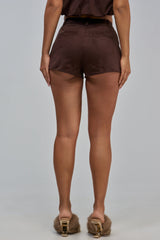 CALM BUT DEADLY SUEDE SHORTS