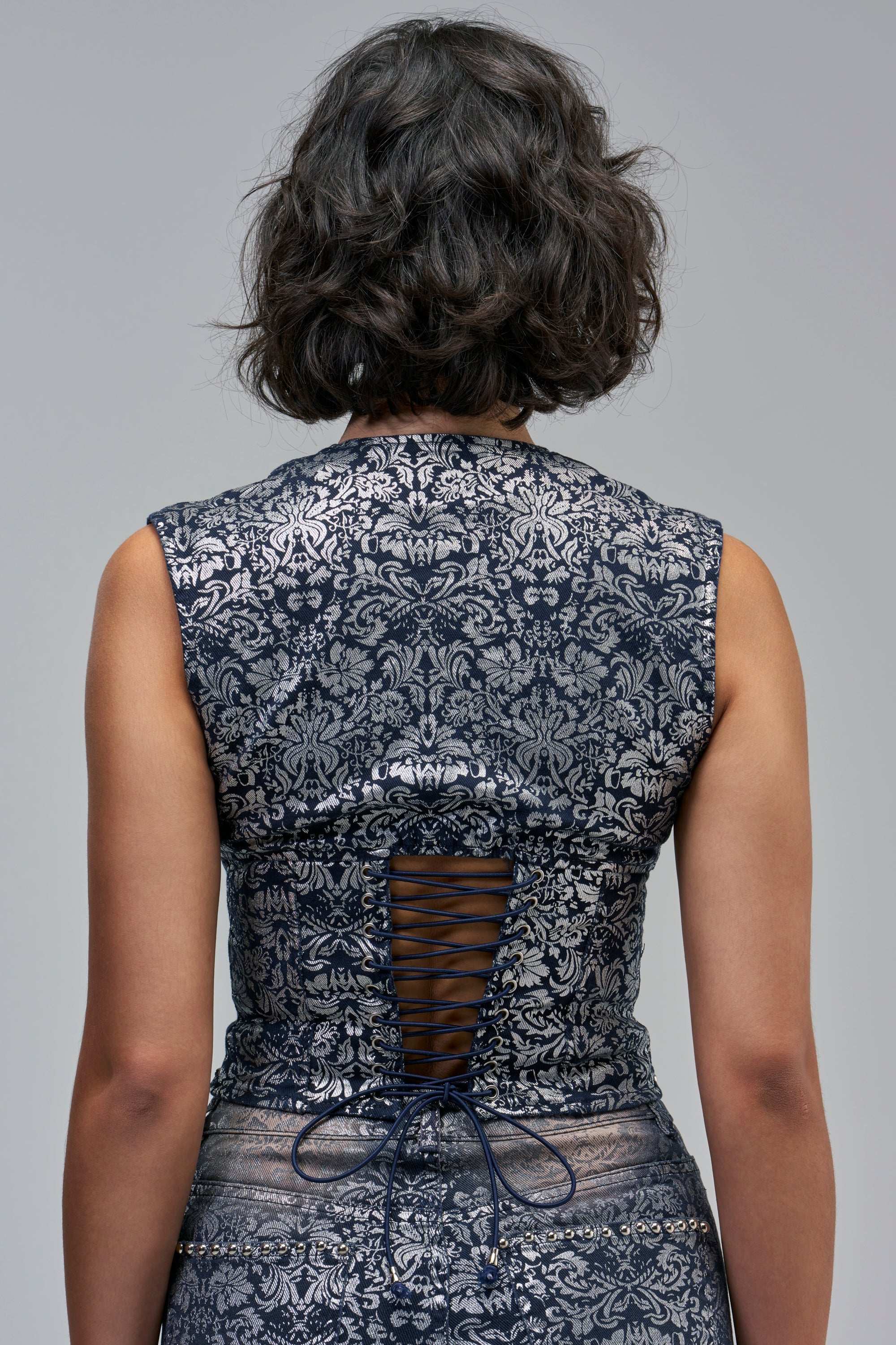 DOWN FOR WHATEVER PAISLEY CORSET