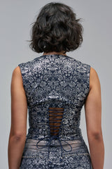 DOWN FOR WHATEVER PAISLEY CORSET