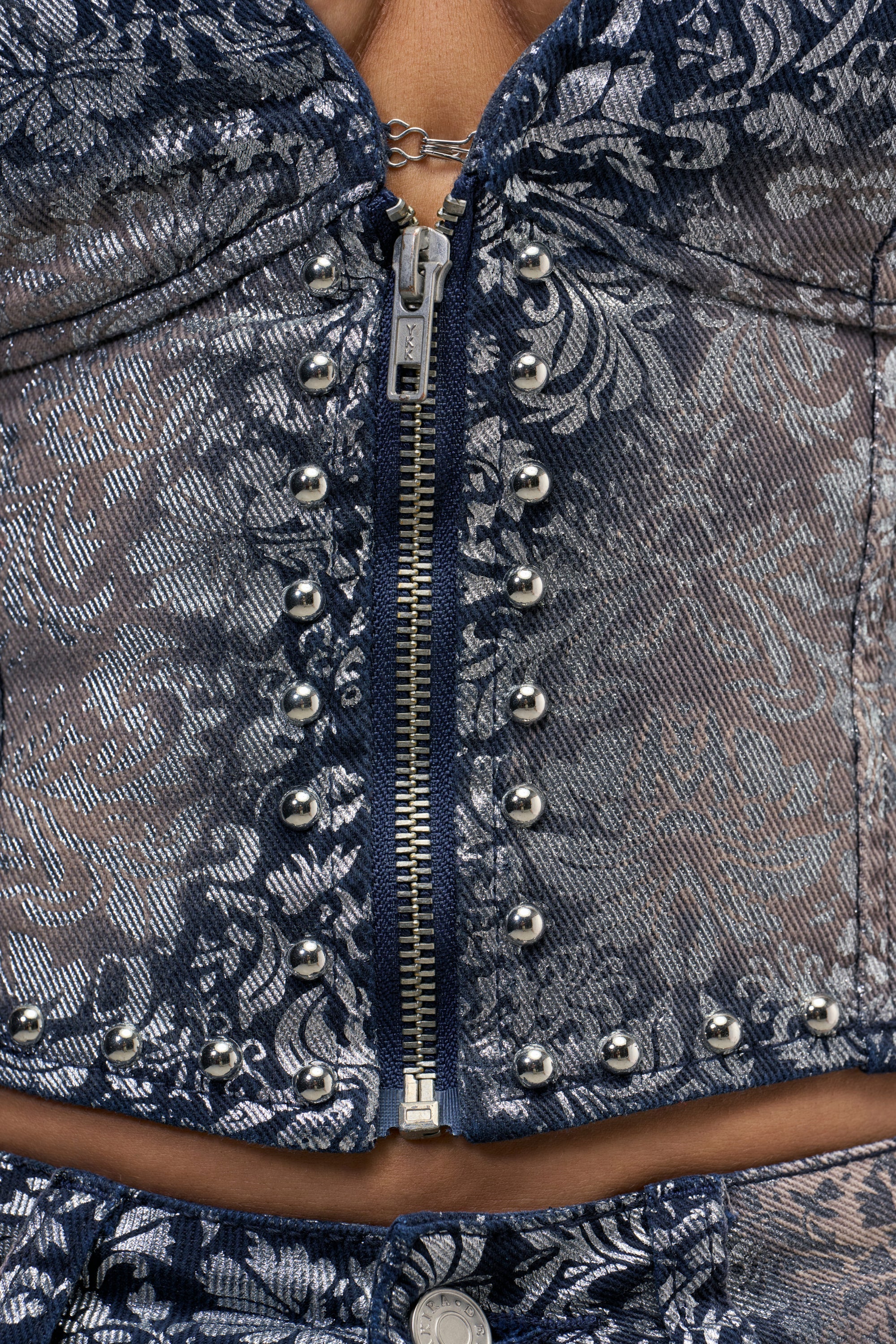 DOWN FOR WHATEVER PAISLEY CORSET