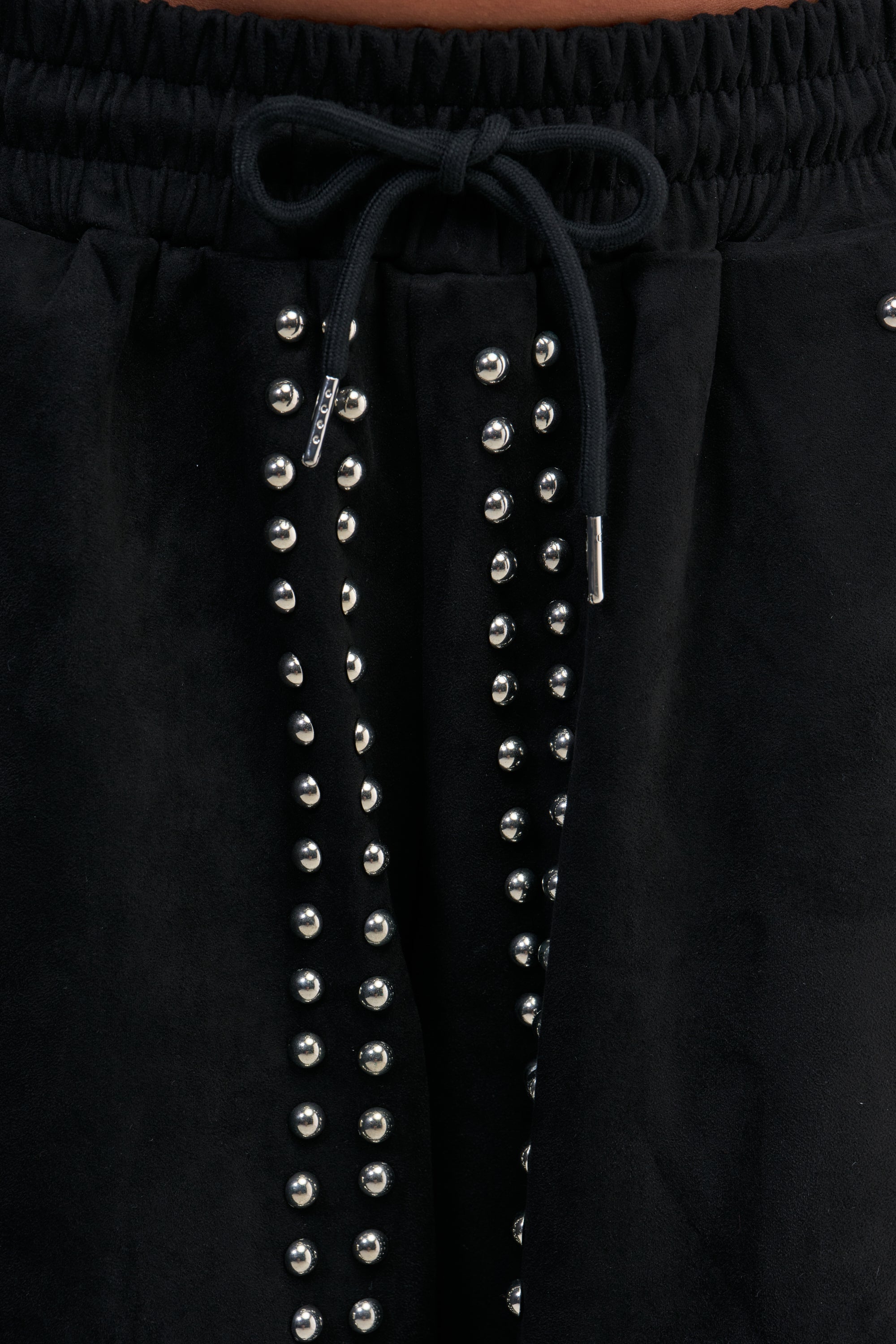 ASHLEY STUDDED WIDE LEG JOGGER