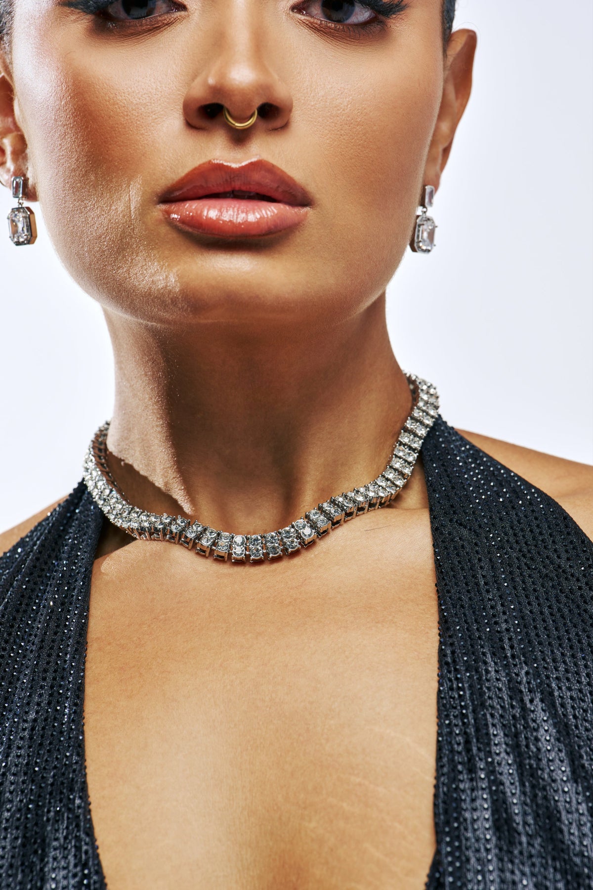 DOUBLE TENNIS NECKLACE