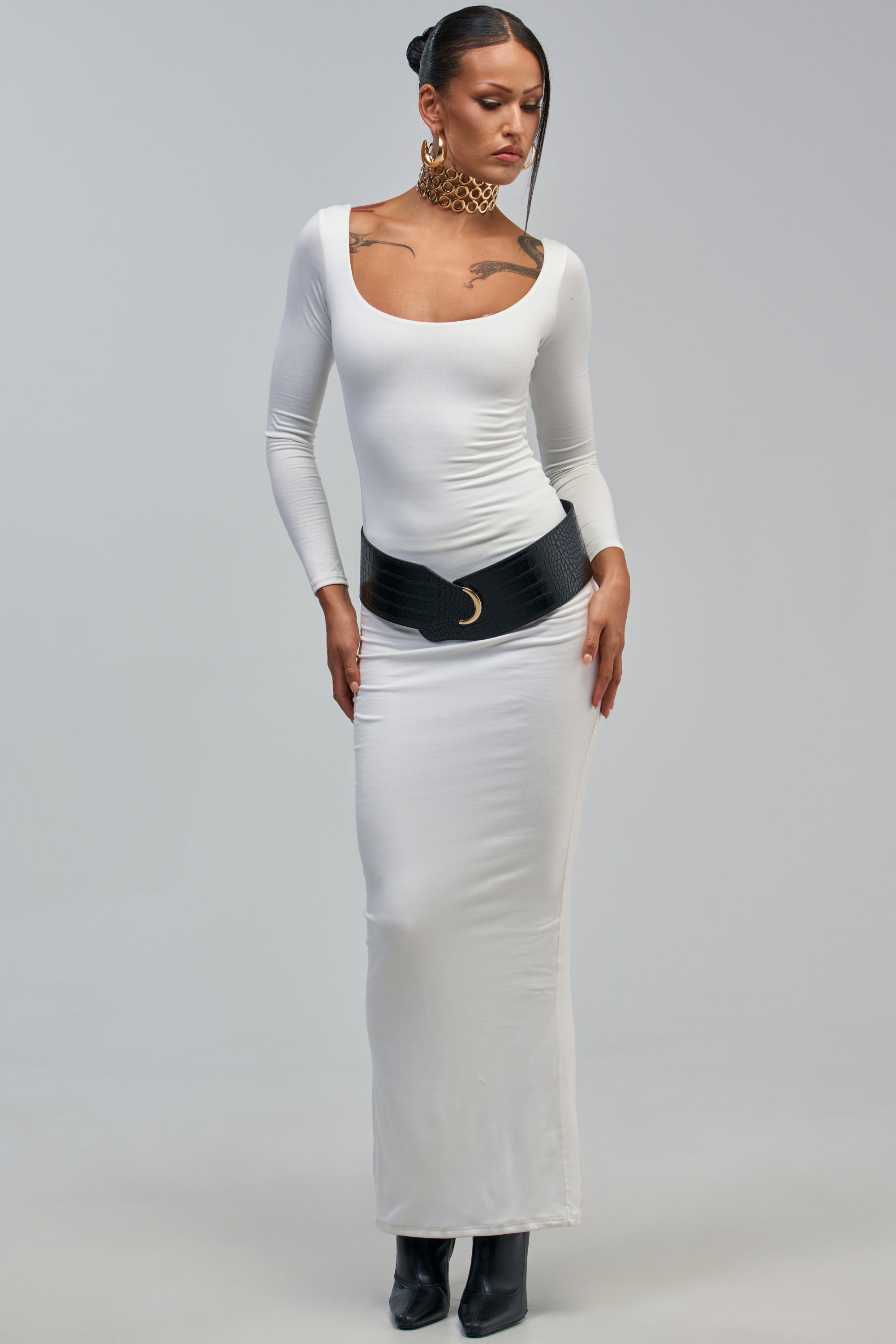 AT THE WAIST WIDE BELT