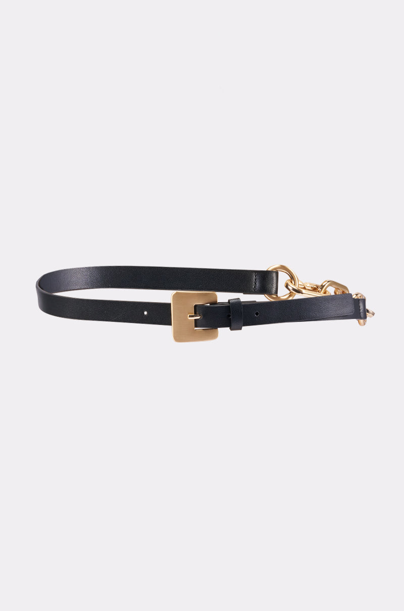 CHAINED 2 U SKINNY BELT