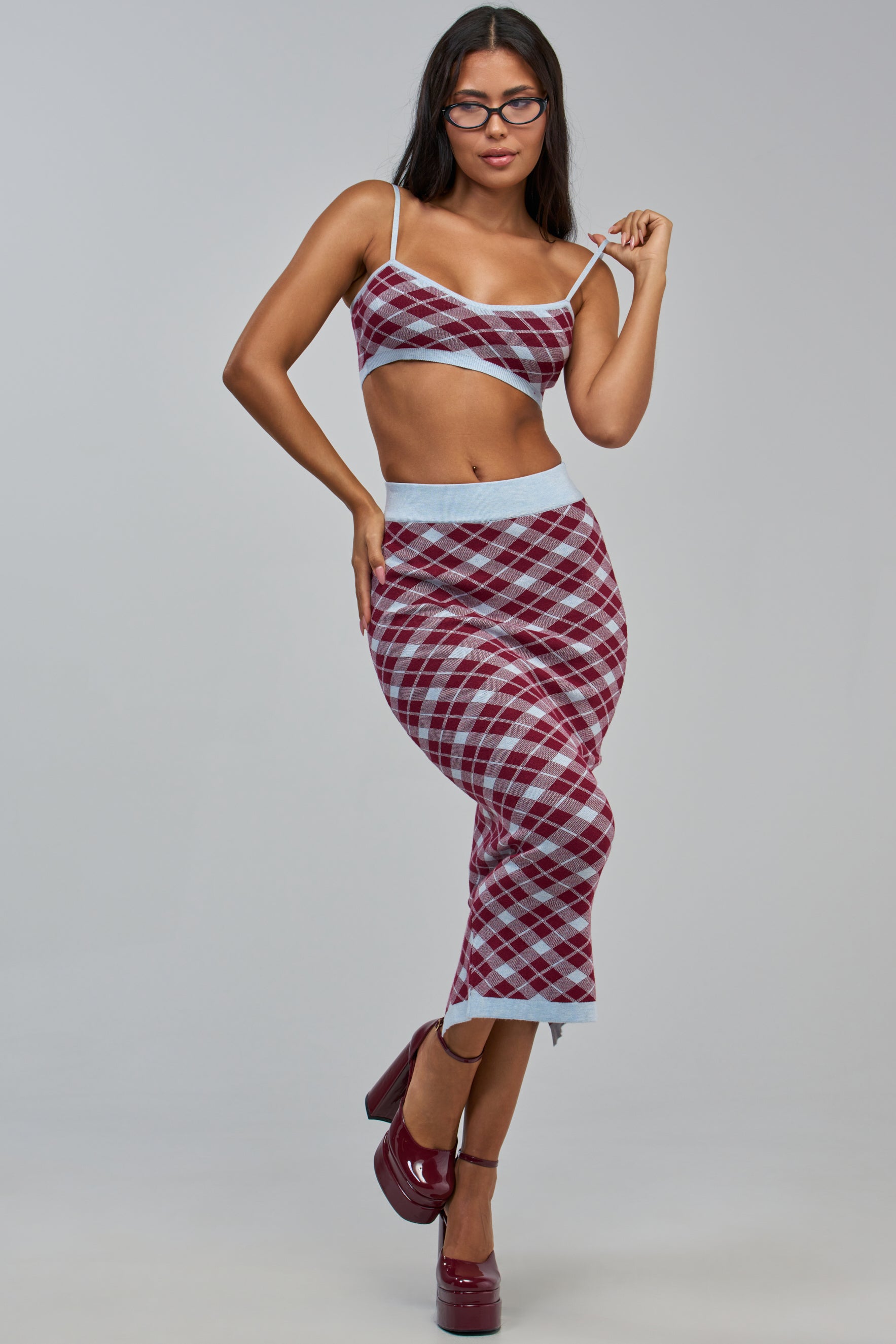 AVA ARGYLE BRALETTE