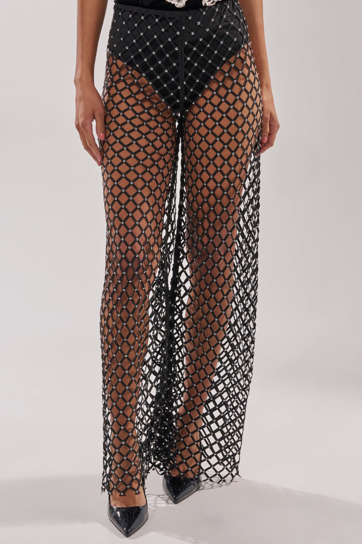CELINE STUD MESH PANT