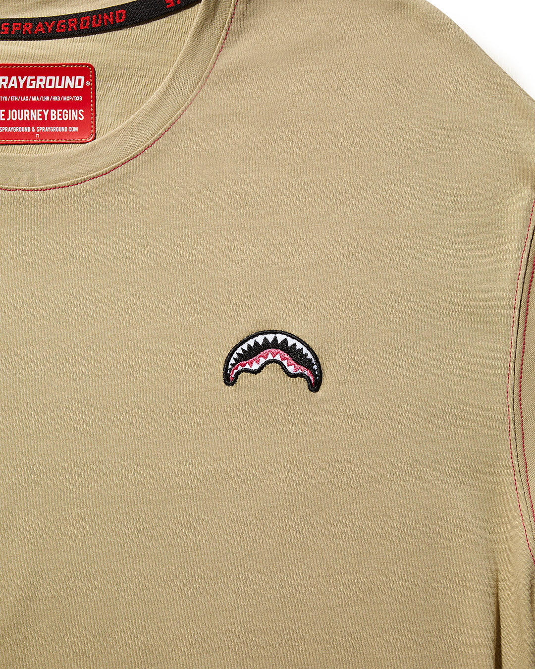 OVER SHARK T-SHIRT (SAND)