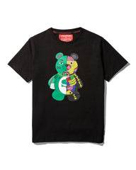 YOUTH ANATOMY BEAR T-SHIRT BLACK