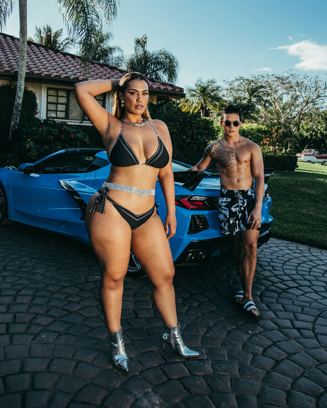 MONEY NIGHT BIKINI TOP