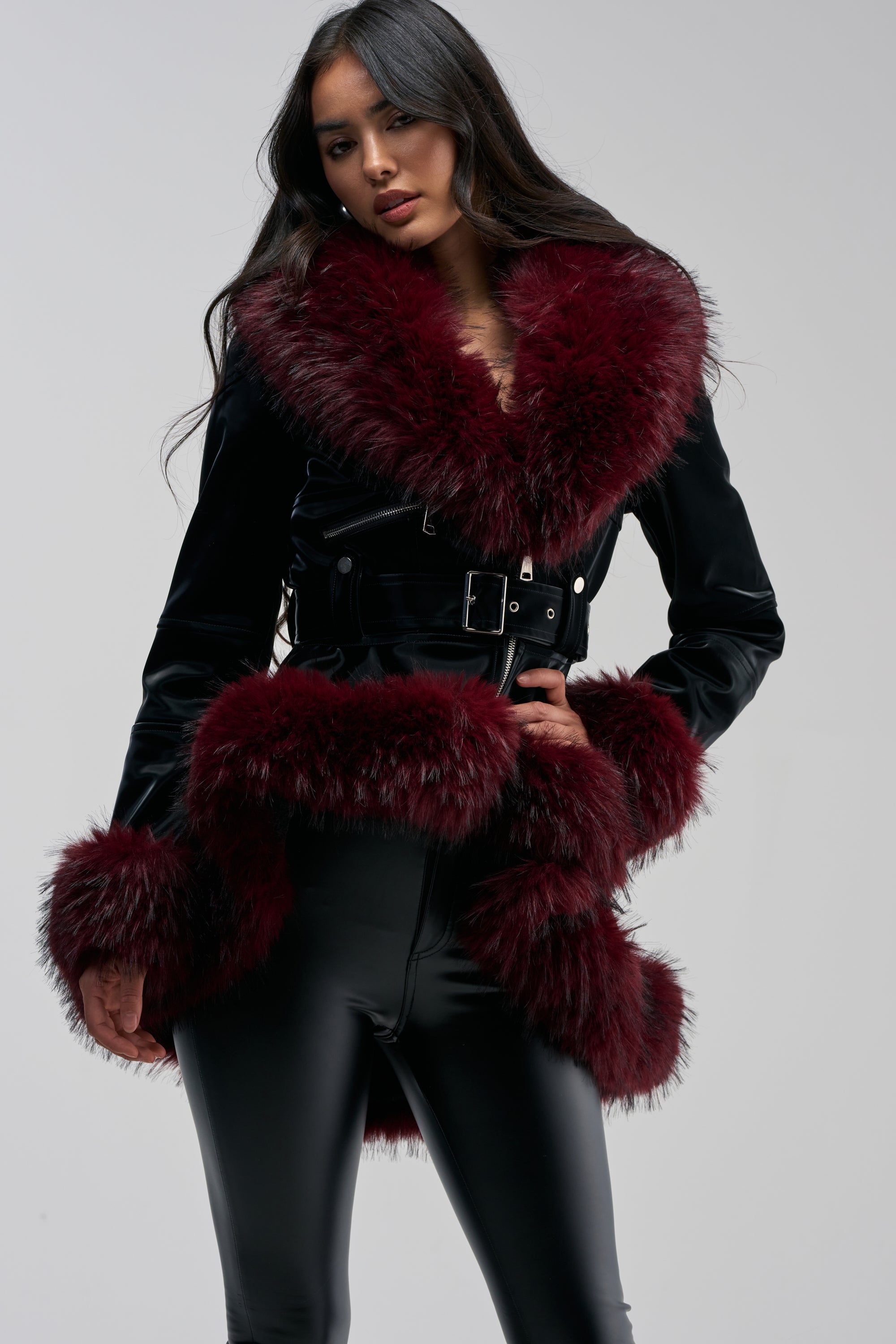 DO NO WRONG FUR TRIM MOTO