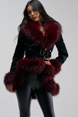 DO NO WRONG FUR TRIM MOTO