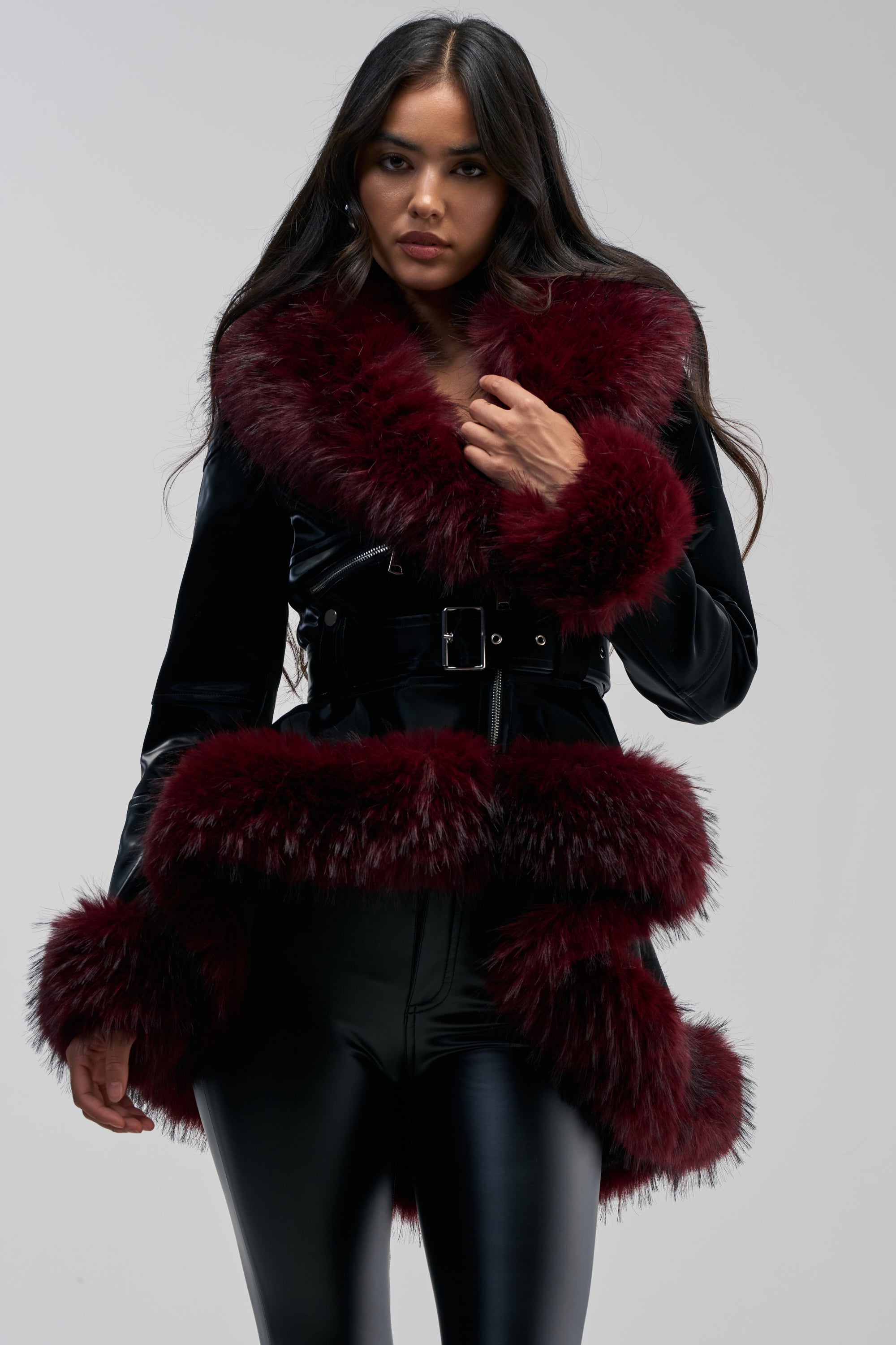 DO NO WRONG FUR TRIM MOTO