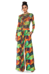 ALL NATURAL WIDE LEG PANT