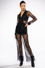 ALL OVER LACE BLAZER