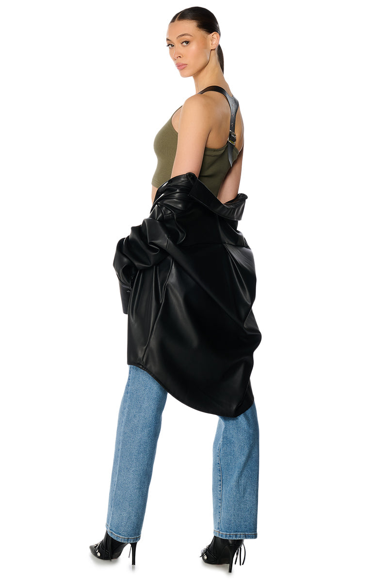 ARLO BUCKLE DETAIL REVERSIBLE TANK