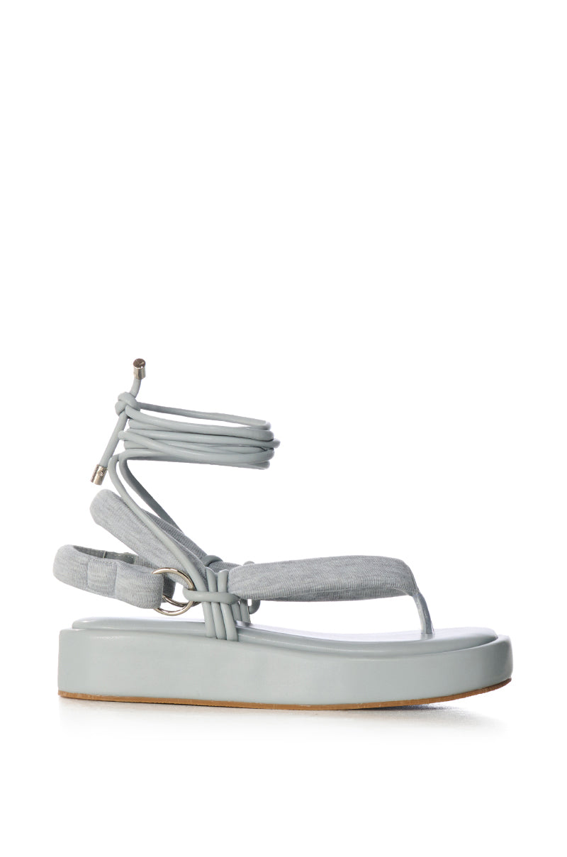 AZALEA WANG KAYSON GRAY SANDAL