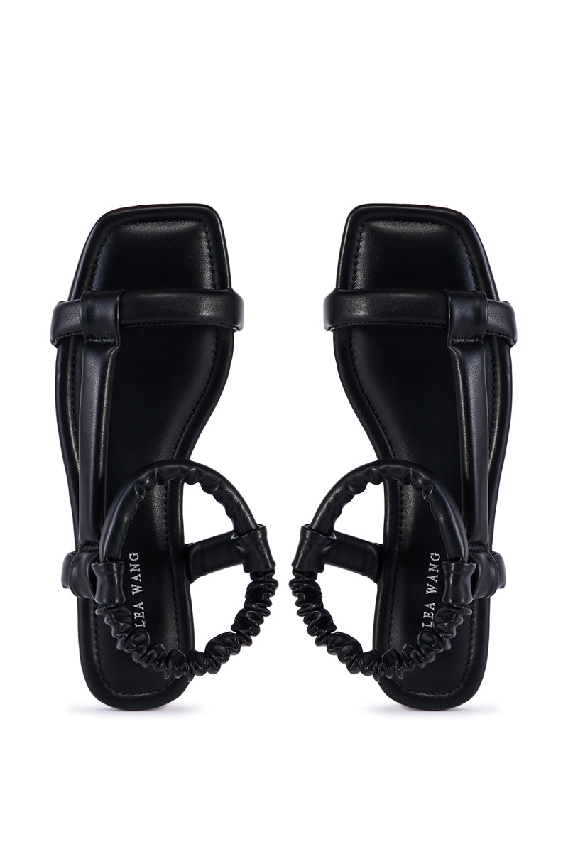 AZALEA WANG PRYSM BLACK SANDAL