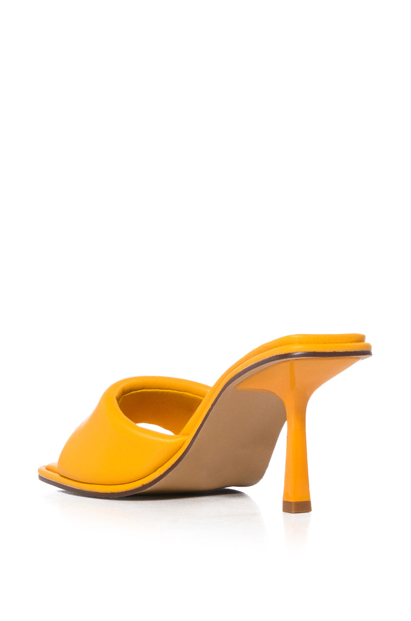 AZALEA WANG KATNISS BASIC SANDAL IN YELLOW