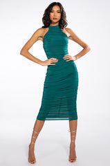 BEST BEHAVIOR MIDI DRESS
