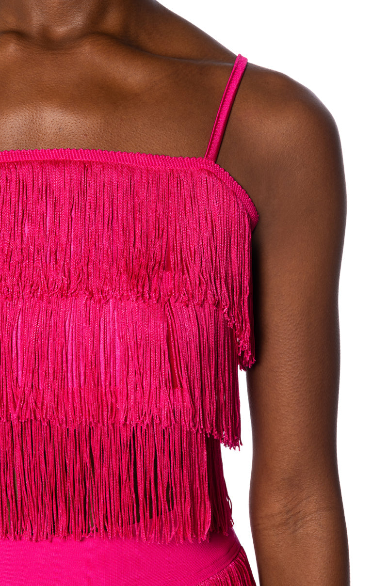 BEST EVER FRINGE TANK TOP