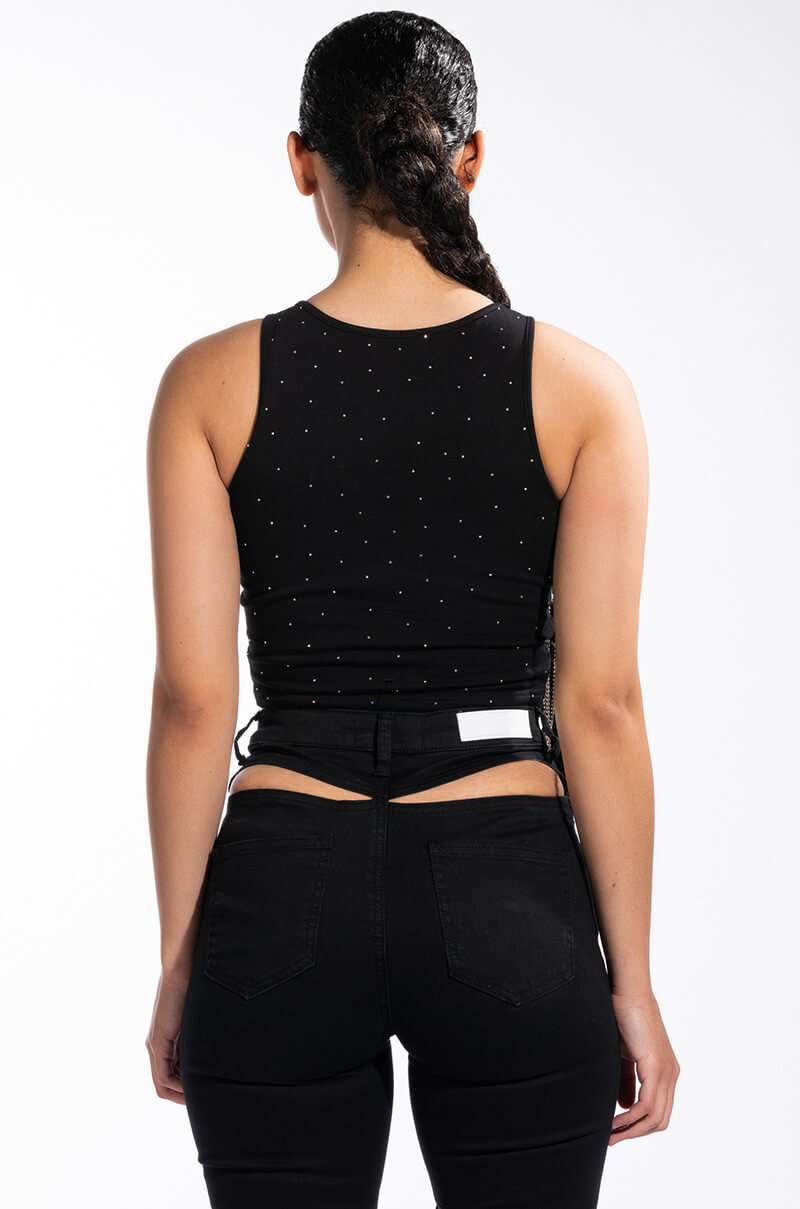 BIDI BIDI BOM BOM EMBELLISHED TANK